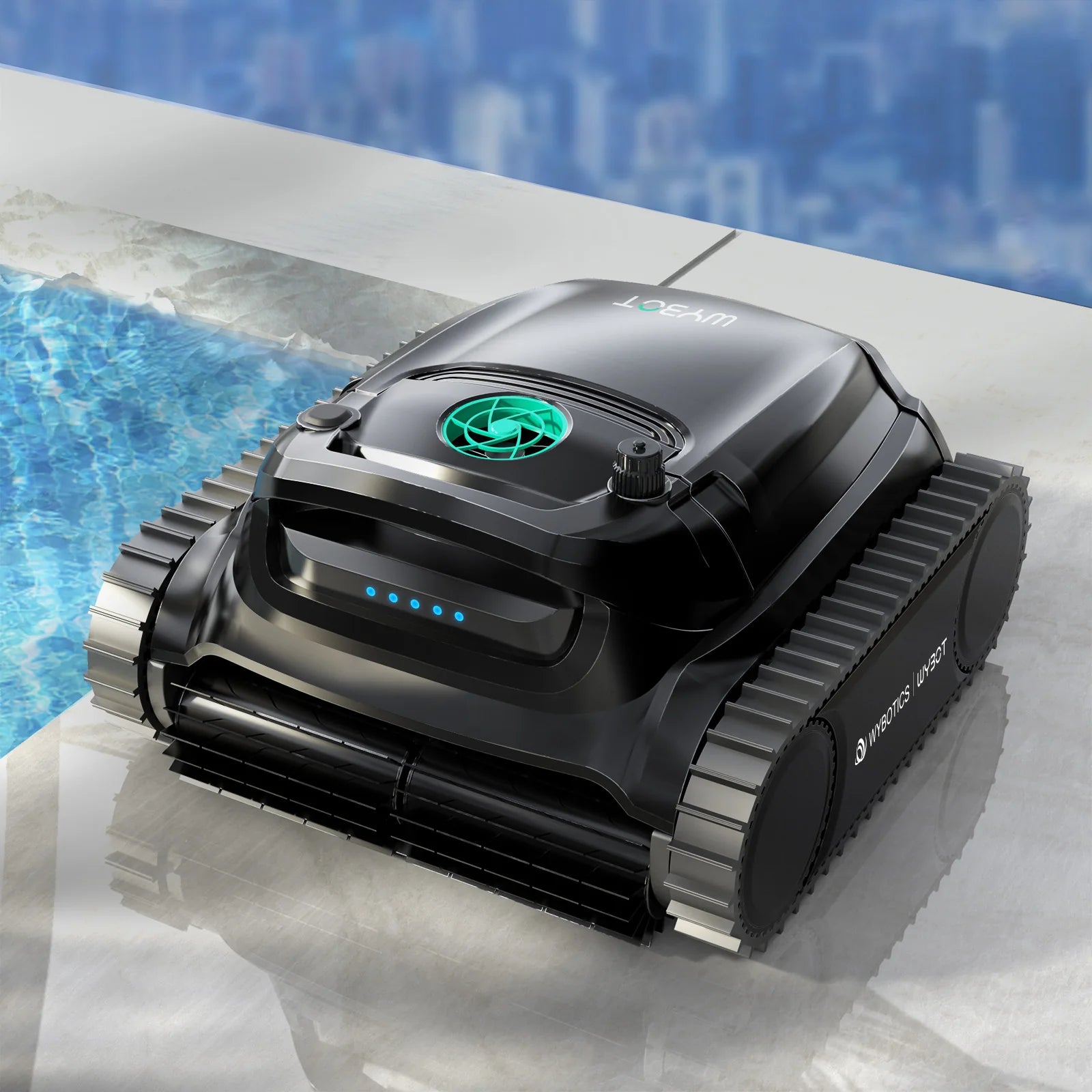 WYBOT M1 Cordless Robotic Pool Cleaner With App Control
