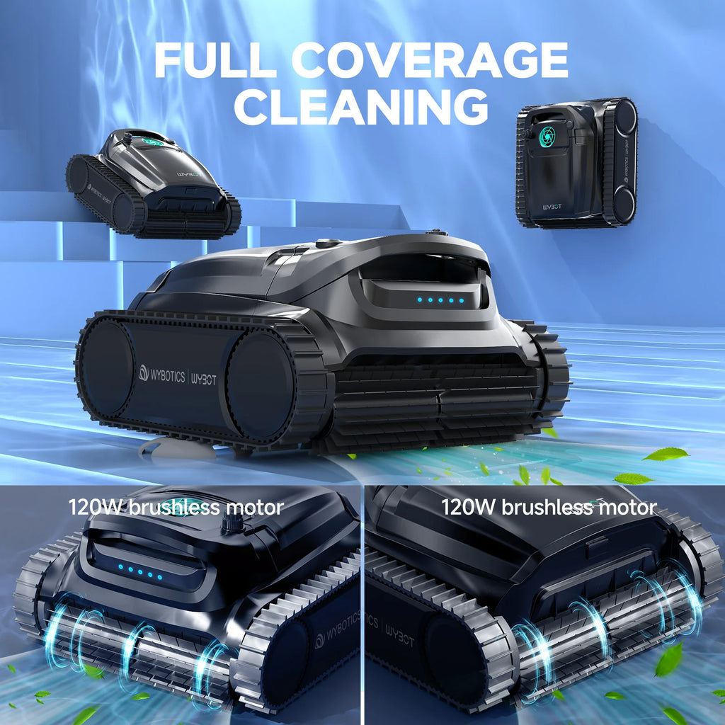 WYBOT M1 Cordless Robotic Pool Cleaner With App Control