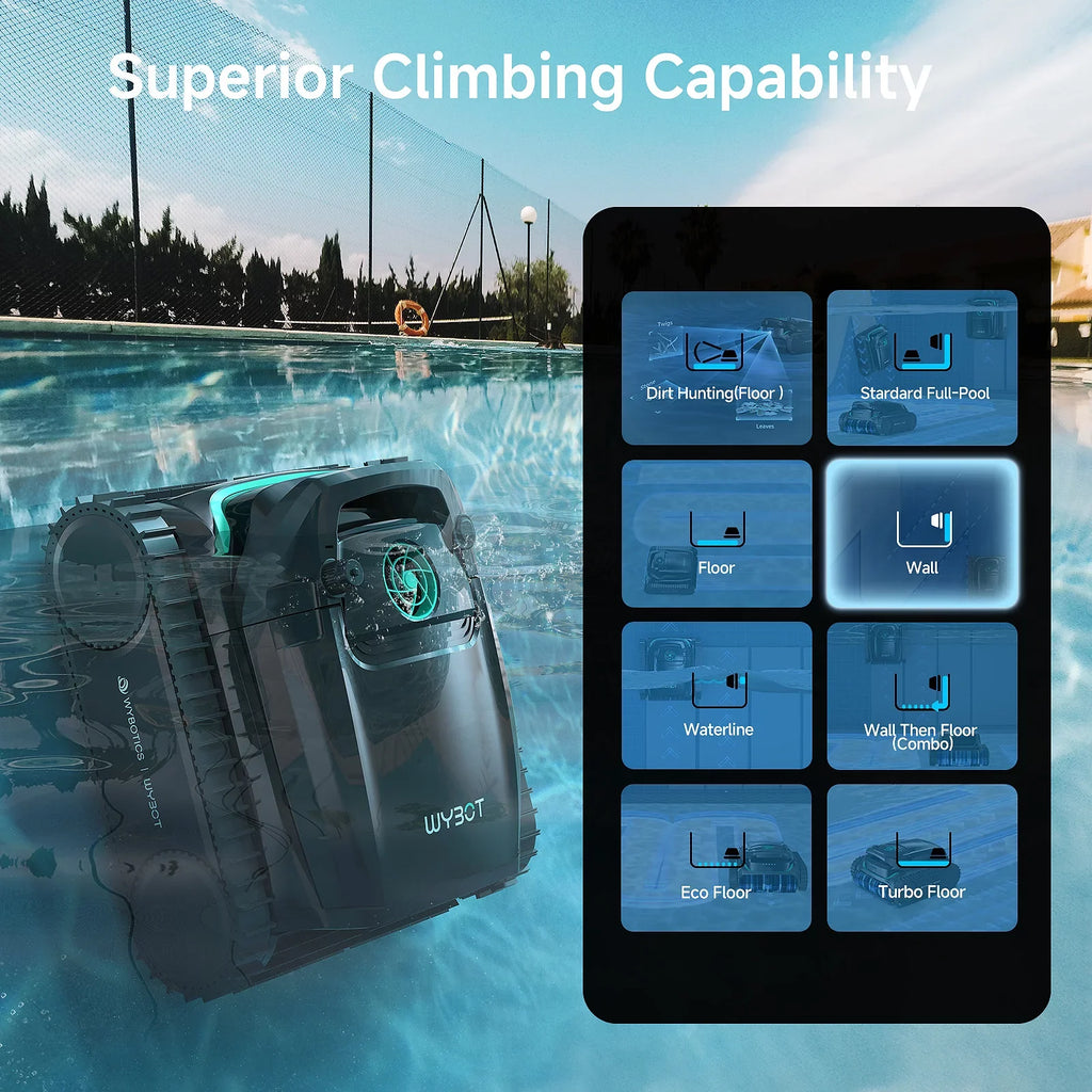 WYBOT M2 Visual Cordless Robot Pool Cleaner