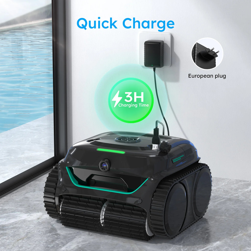 WYBOT C2 Vision Robotic Pool Cleaner Vacuum with AI Vision & Smart APP Control
