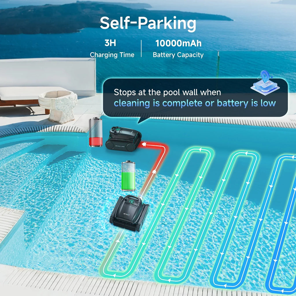 WYBOT M2 Visual Cordless Robot Pool Cleaner