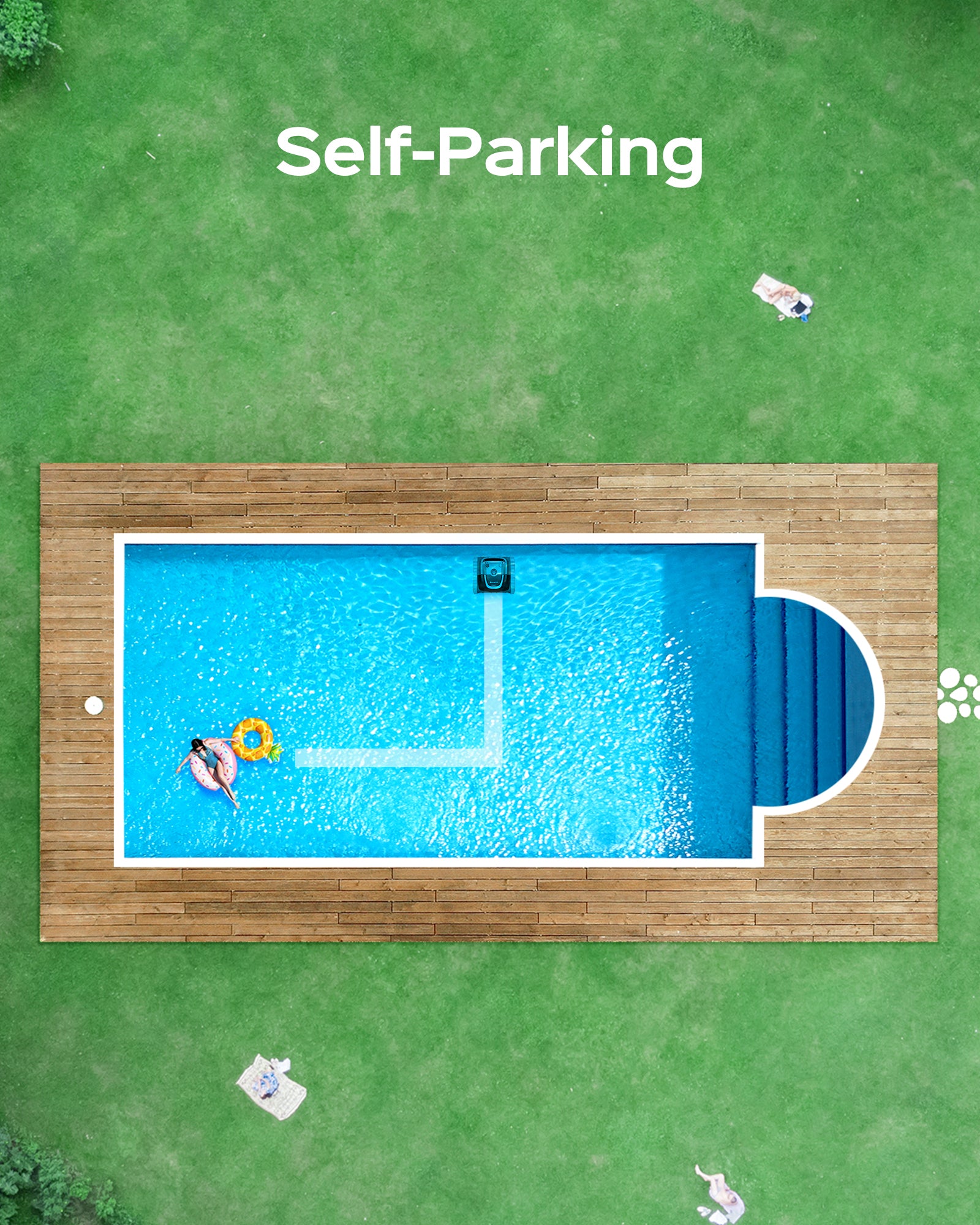 WYBOT S1 Cordless Robotic Pool Cleaner With App Control