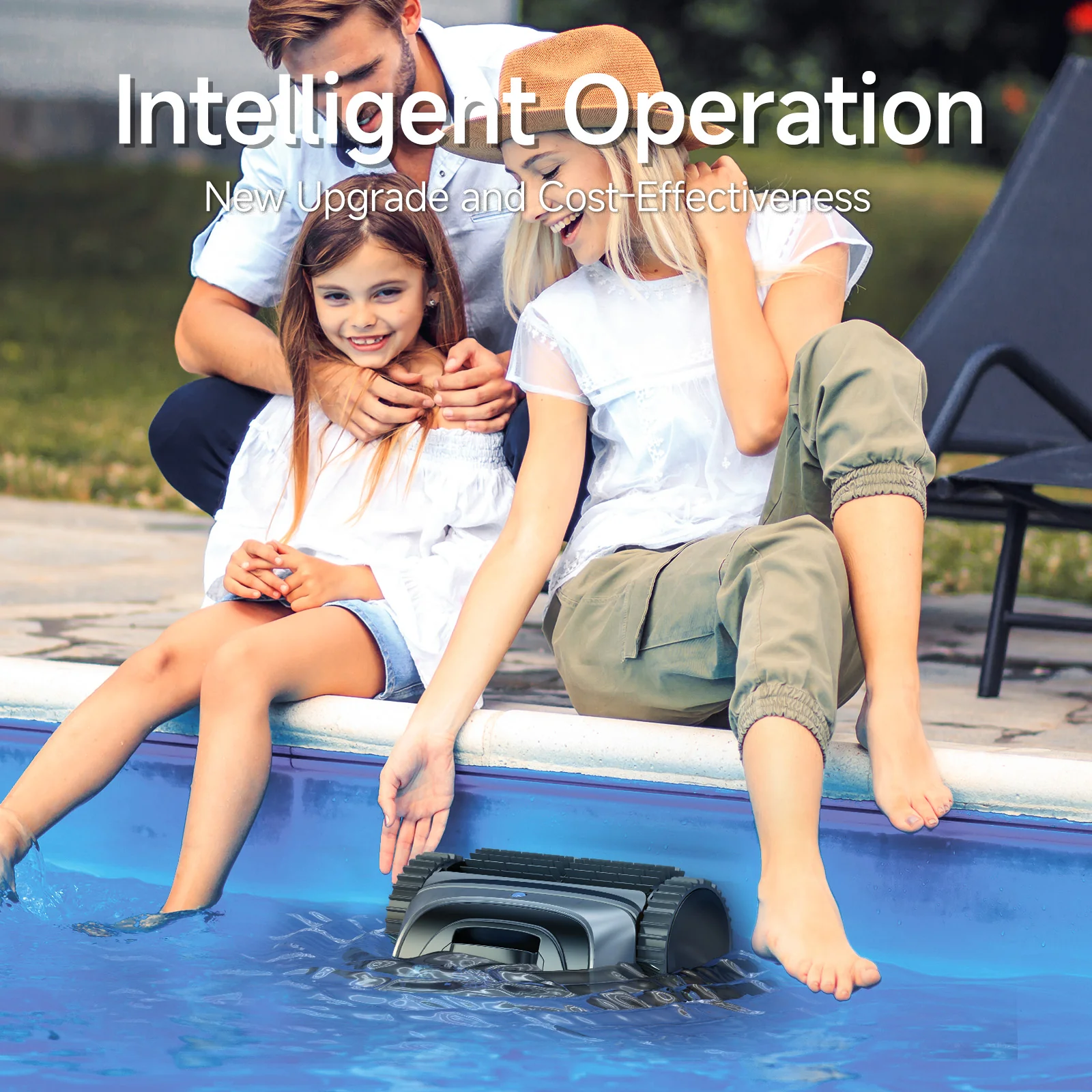 WYBOT C1 Robotic Pool Cleaner Vacuum with APP