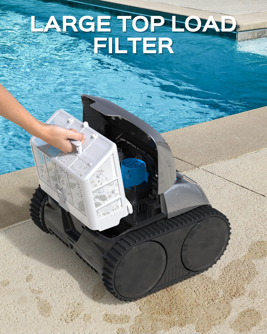 WYBOT C1 Robotic Pool Cleaner Vacuum with APP