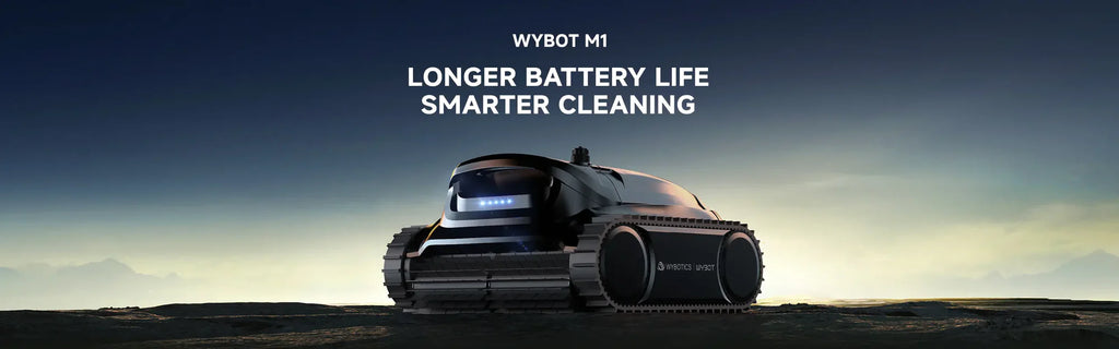 WYBOT M1 Cordless Robotic Pool Cleaner With App Control