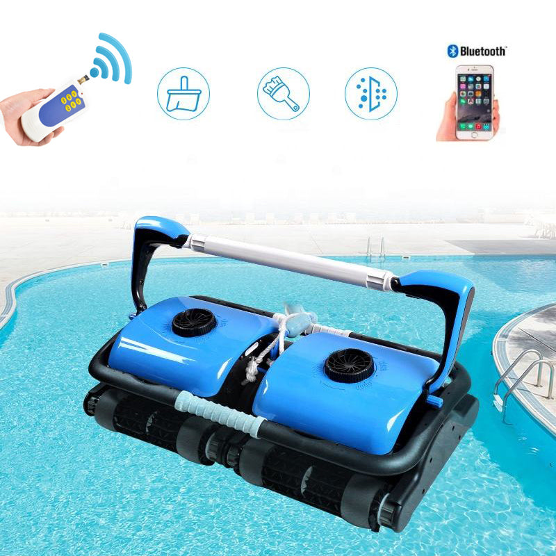 HJ4042 Dual Robot pool cleaner with 40m cable for big pools 1200㎡