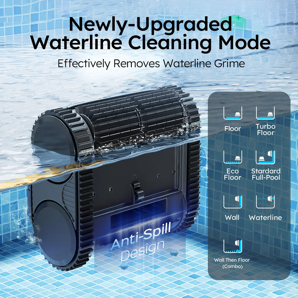 WYBOT C2 Cordless Robotic Pool Cleaner With App Control